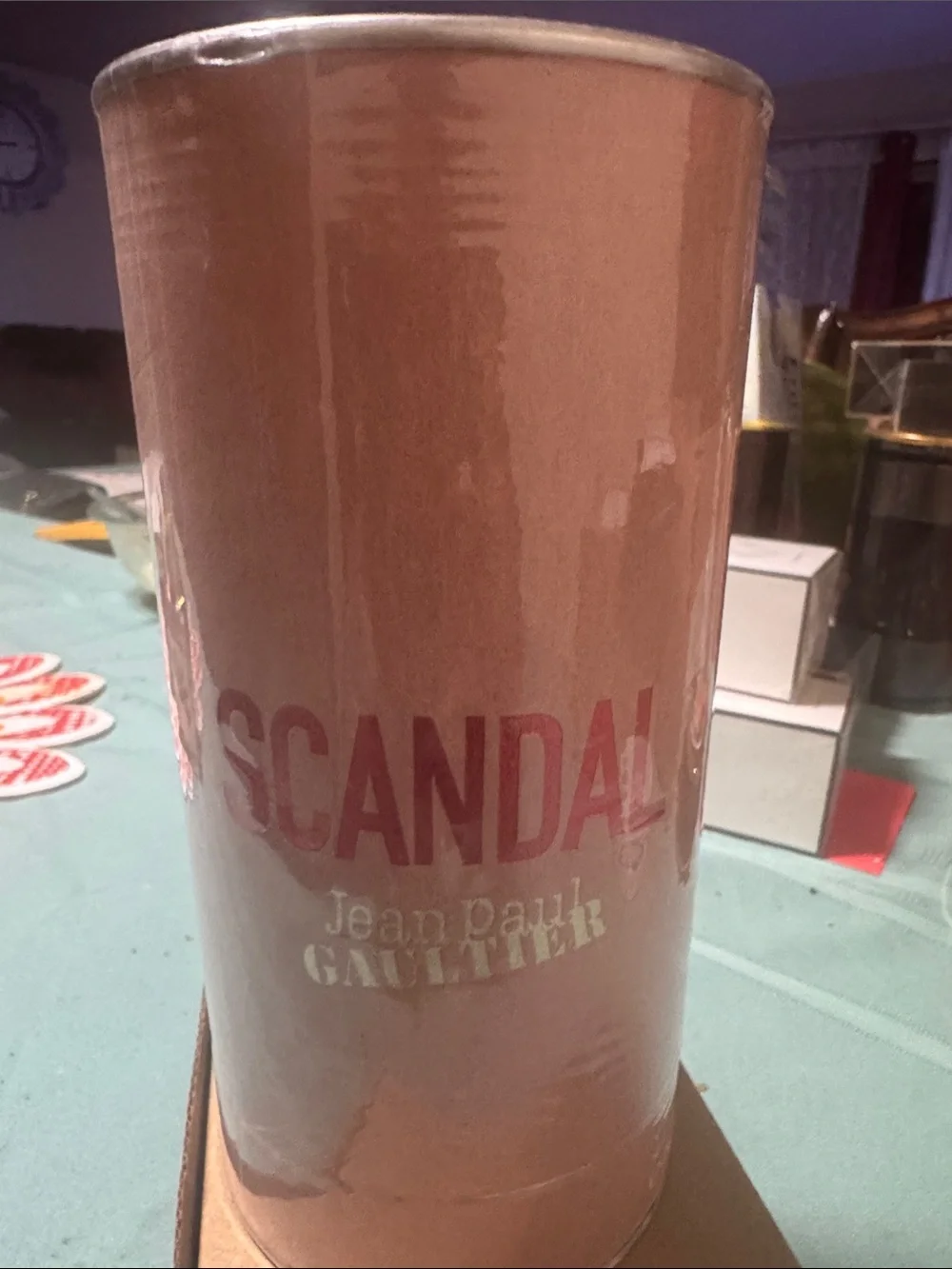 Jean Paul Gaultier Scandal Decorative Candle in Dusty Rose